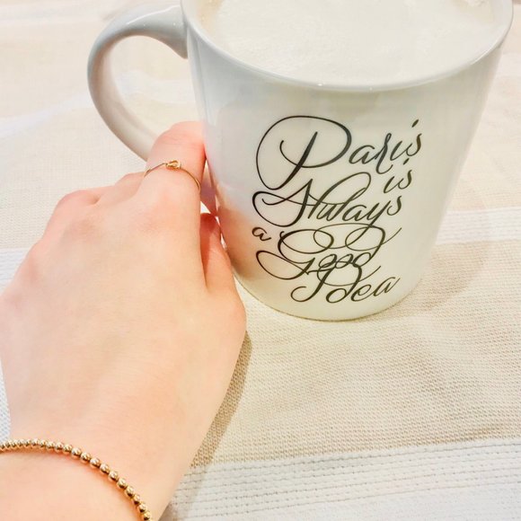 14K gold-filled ball bracelet - Picture 3 of 3